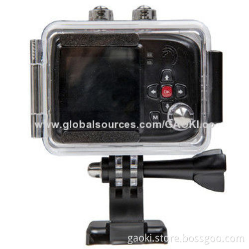 Mini HD Extreme Sports Camera with Good Light Sensitivity, As Good As Gopro, 1,000mAh Battery